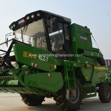 large sized non traditional combine harvester